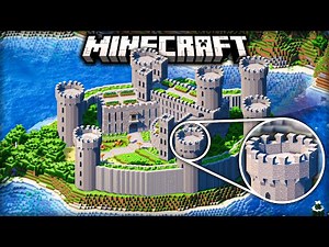 How I Built an IMPOSSIBLY DETAILED CASTLE in Minecraft