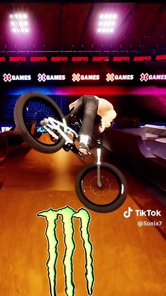 Downhill BMX Tricks on Large Dirt Courses