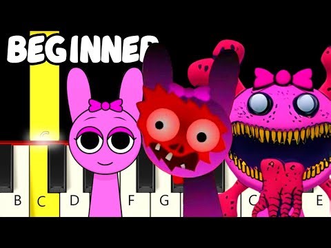 Pinki in 29 Phases (Sprunki) - Piano Tutorial