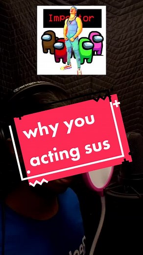 Why You Acting Sus as an emotional video game scene @damian_officiall #amogus #amongus #voiceacting #voiceover #whyyouactinsus #sus