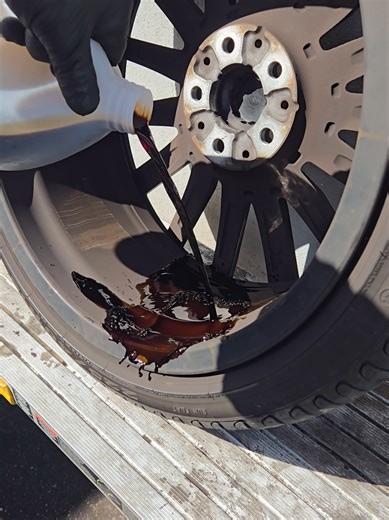 Transform Your Wheels with Our Powerful Cleaner!