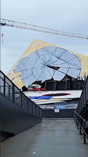 Die Bühne der Bregenzer Festspiele 2026 nimmt lamgsam formen an. #bodensee #bregenz