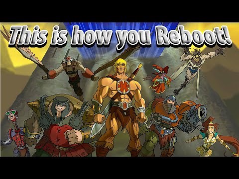 Now THIS is how you Reboot! He Man 2002