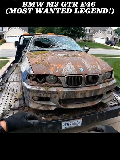 Restoring the Abandoned BMW M3 GTR E46 Legend
