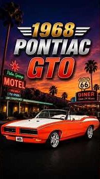 1968 Pontiac GTO.