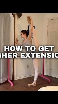 How to get HIGHER extensions | QUICK Technique Tips for ballet