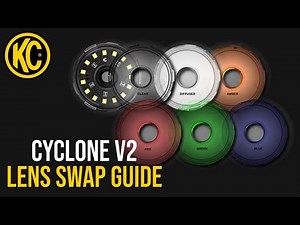 KC HiLiTES® Cyclone V2 Rock Lights - How to Swap or Replace Lenses Fast!
