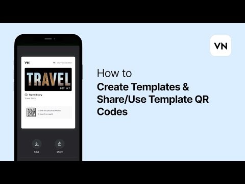 How to Create Templates & Share/Use Template QR Codes？