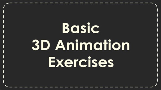 Basic 3D Animation Exercises - Core Animation Practice
