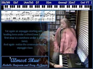 Almost Blue (Elvis Costello) - accompanying a jazz singer