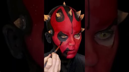 Darth Maul transformation brings Star Wars villain to life