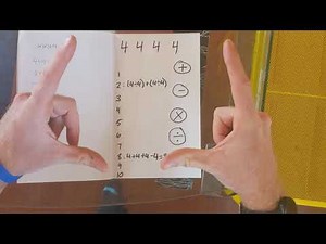 The Four 4s Challenge