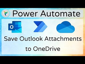 Save Outlook Attachments to OneDrive using Microsoft Power Automate