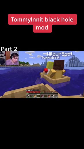 Exploring TommyInnit's Black Hole Mod in Minecraft