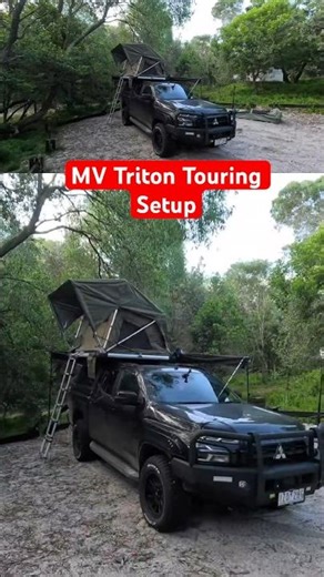 MV Triton Setup #automobile #offroad #camping #triton #mitsubishi