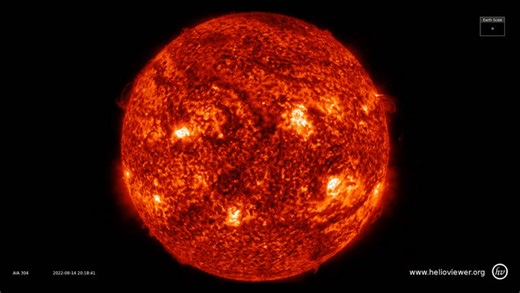 Erupting sun may have sparked cannibal CME towards Earth