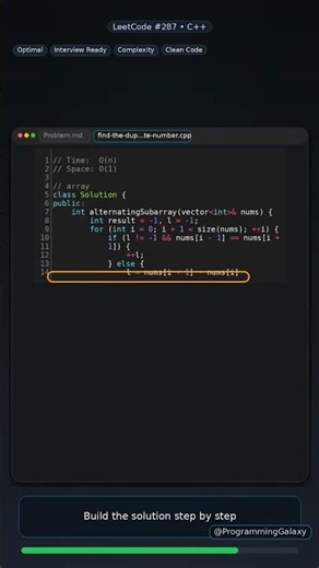Find the Duplicate Number in C++ | Fast LeetCode Solution #shorts