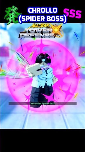 Maxed 0.01% Unbound SSS Genesis Chrollo (Spider Boss) 59% Skill Tree Showcase #astdx #roblox #fyp
