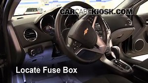 Interior Fuse Check: 2011 Chevrolet Cruze LTZ 1.4L 4 Cyl. Turbo