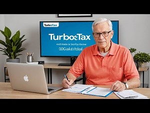 TurboTax Complete Tutorial for Seniors | File Taxes with Social Security Medicare