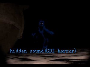 Hidden sound gdi horror