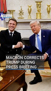 French President Emmanuel Macron corrected US President Donald Trump during a press briefing after Mr Trump said Europe would get its money back from Ukraine. The pair were speaking to reporters during a meeting at the White House in Washington DC, when Mr Trump said Europe was loaning the money to Ukraine. “No, in fact, to be frank, we paid 60% of the total effort and it was loans, guarantees, grants, and we provided real money, to be clear,” Mr Macron said. Mr Trump and his team have been nego