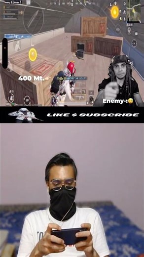 400M M416 SPRAY! 😱 The Most Insane Car Trace in BGMI! 🔥 #bgmi #shorts #viral #viruopgaming #spray