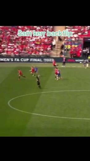 #sam kerr #backflip #soccer