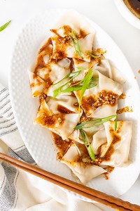 Mushroom & Cabbage Dumplings