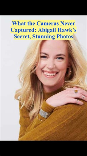 What the Cameras Never Captured: Abigail Hawk’s Secret, Stunning Photos #storytime #celebrity #abigailhawk