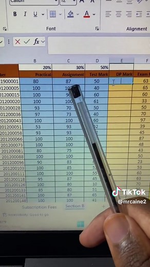 Calculating DP & Using Absolute Referencing #computer#word#exceltutorial