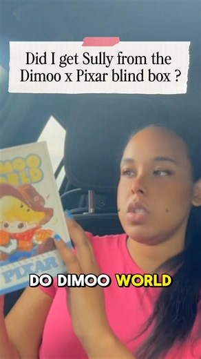Did We FINALLY Pull Sully?! 😱💙 | DIMOO x Pixar Blind Box Unboxing #shorts