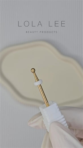 Lola Lee Beauty UK & Europe on Instagram: "The Cuticle Ball is crafted to gently exfoliate and refine the cuticle area, removing dead skin and smoothing any rough edges.✨ Use it after pushing back or lifting the cuticles to perfectly tidy and define the cuticle outline. Get yours today! #LolaLee #LolaLeeBeauty #DrillBits #ShopNow #NailTech #NailSalons"