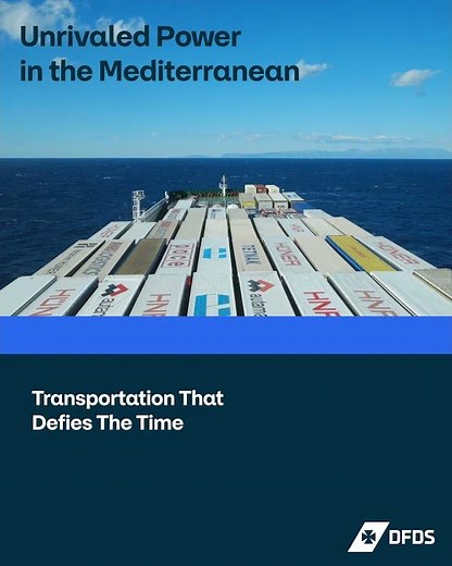 Set sail and reach Europe in just 3 days with DFDS!