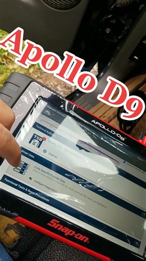 Here is a bit on our apollo d9!! 👍🏼 #snapon#snapontool#checkenginelight##intelligent#diagnostics