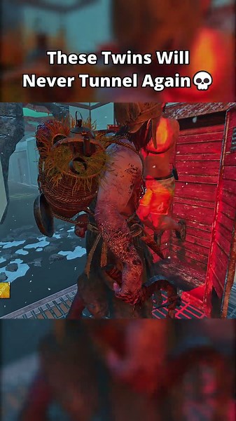 These Twins Will Never Tunnel Again 💀 #dbd #gaming #deadbydaylight #viral