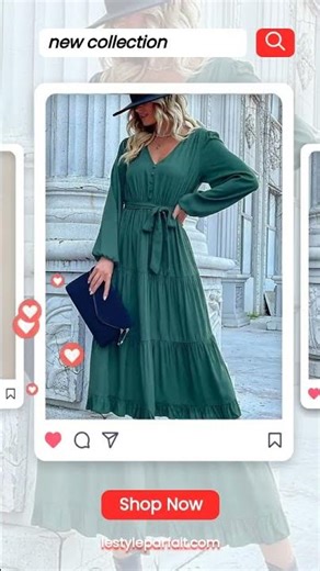 Elegant Chiffon Button Midi Dress