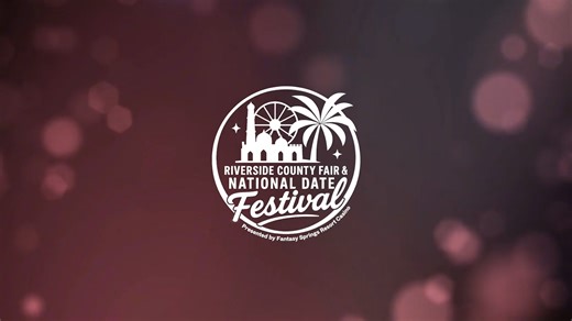 The Riverside County Fair & National Date Festival is NOW OPEN in Indio - running through March 1 with three weekends of family fun. This year’s theme, Return to the Oasis, celebrates 78 years of tradition with fresh experiences, including a tiki lounge, Polynesian dance and fire-spinning, plus Arts in the Marketplace at Sinbad’s Bazaar in the Fullenwider Auditorium. The 78th annual Fair is presented by Fantasy Springs Resort Casino. Veterans and first responders - and three guests - receive FRE