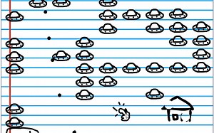 Scratch创意展示：外星人入侵