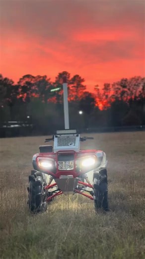 Stunning Sunset Views for the Honda Gang