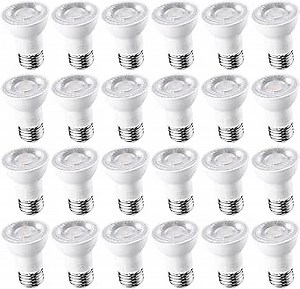 TORCHSTAR 24-Pack LED PAR16 Dimmable Light Bulb, 7W(50W Equivalent.), UL & Energy Star Listed, Recessed Lighting, Spot Lighting, CRI80+, E26 Base, 4000K Cool White