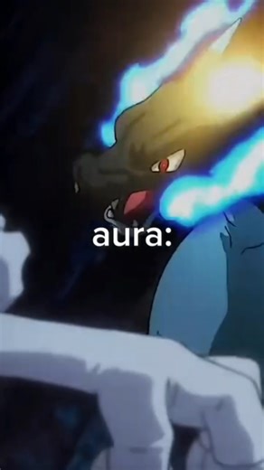 Red Charizard Aura Farming 🔥🔥 || Mega Charizard Vs Mewtwo #pokemon #aura #1vs1 #anime