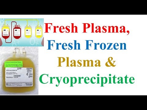 #Fresh Plasma, Fresh Frozen Plasma and #Cryoprecipitate | #mlt #mls #bmls #dmlt #bscmlt #6thsem #lab