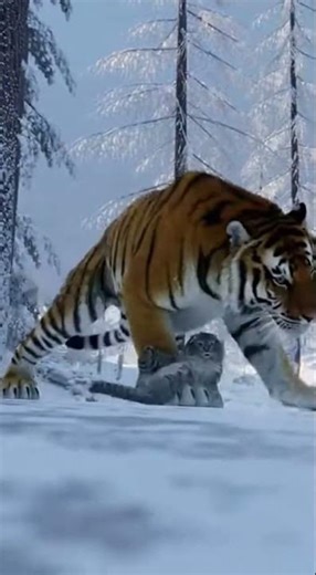 The Siberian Tiger Struck First… And the Cat Was Still Standing