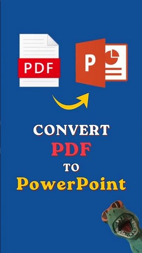 How to Convert PDF to PowerPoint Presentation (PPTX)