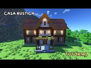 Cómo Construir una Casa Rústica en Minecraft - Tutorial Fácil