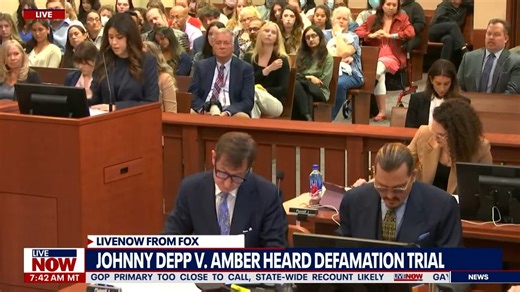 216K views · 1.5K reactions | Johnny Depp's attorney fired tough questions at Dr. Richard Moore, the surgeon testifying on behalf of Amber Heard in the former couple's defamation trial. The surgeon had testified on direct examination that the injury Depp suffered to his finger in Australia could not have come from a thrown alcohol bottle, as Depp claimed it had. Watch that FULL testimony HERE: https://youtu.be/6wXd1cOkIF8 | LiveNOW from FOX | Facebook