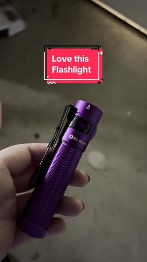 Love my Purple OLIGHT Baton3 Pro Flashlight for Any Situation which color would you get? #tiktokmademebuyit #bestflashlight #olight #tiktokshop #gadgets #techtok #tiktech @OlightWorld
