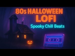 🎃 80s Halloween Lofi 👻 Spooky Chill Beats for Night Study & Relax