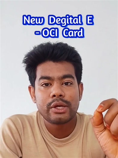 New Digital E-OCI Visa Update for Malaysia Applicants